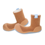 ATTIPAS LABEL CAMEL CASTANHAS BEBÉ BAREFOOT CONFORTAVEIS E FLEXIVEIS_