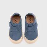 Bota de criança em couro com palmilha removivel azul jeans Tui Igor