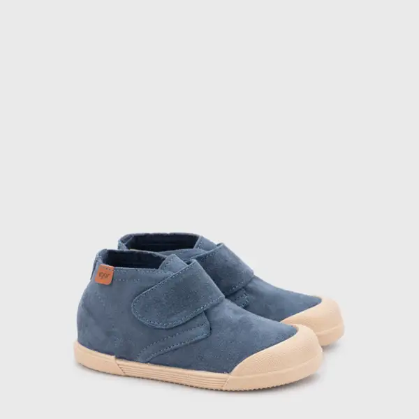 Calçado Infantil Bota Tui Igor Confortável na cor azul jeans
