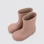 Galochas rosa bebé infantil confortaveis yogi com sola cor de rosa