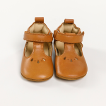 Sandálias Golfinho Camel sem Sola Bunny barefoot com velcro