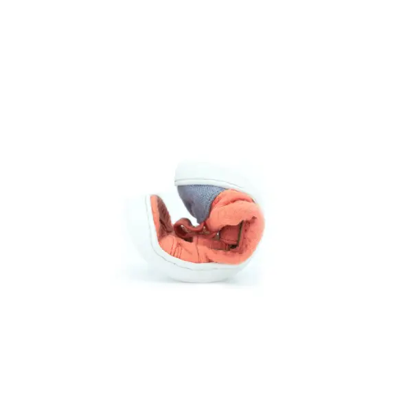 Ténis diospiro laranjas em algodão muki shoes kids infantil