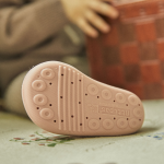 bota de criança fofinha com orelhinhas de coelho ultra leves e flexiveis pink rosa attipas