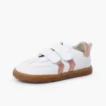 sapatilhas barefoot riscas laterais metalizadas bronze pisamonas