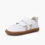sapatilhas barefoot riscas laterais metalizadas dourado pisamonas