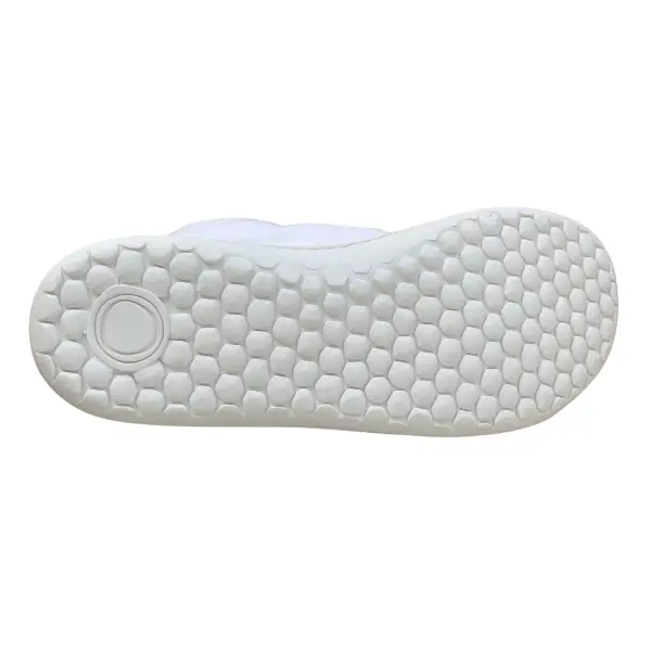 sapato adulto com sola flexivel optical white branco mukishoes