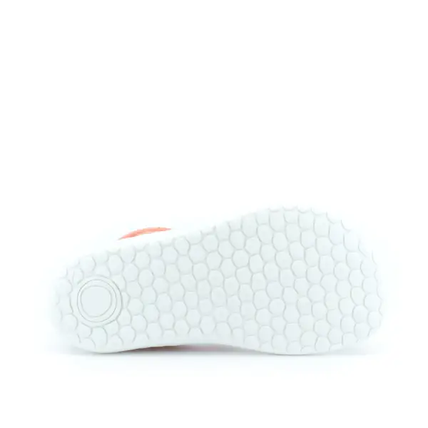 sapato com sistema de velcro na cor laranja orange diospiro respeitadores do pé da criança