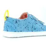 ténis com algodão orgânico e borracha natural azuis joy play muki shoes