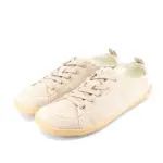 ténis minimalistas mukishoes confortaveis e com respirabilidade gaia bege