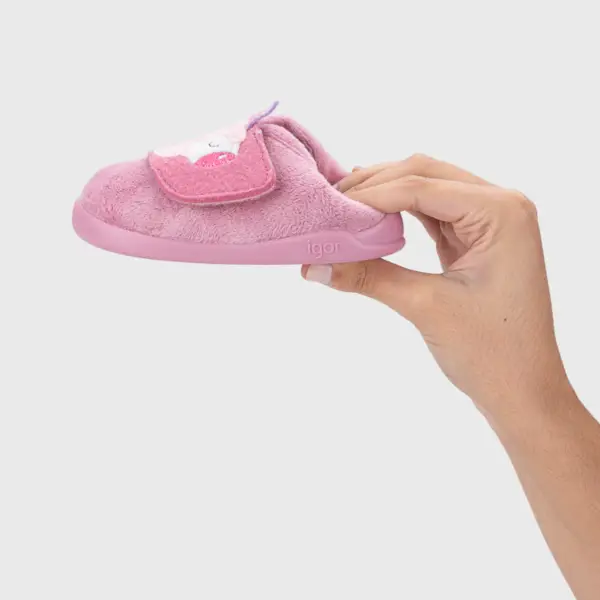 calçado infantil bebé quentinho respeitador do pé com unicórnio