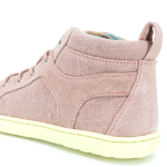 botas rosa mukishoes esperança criança barefoot
