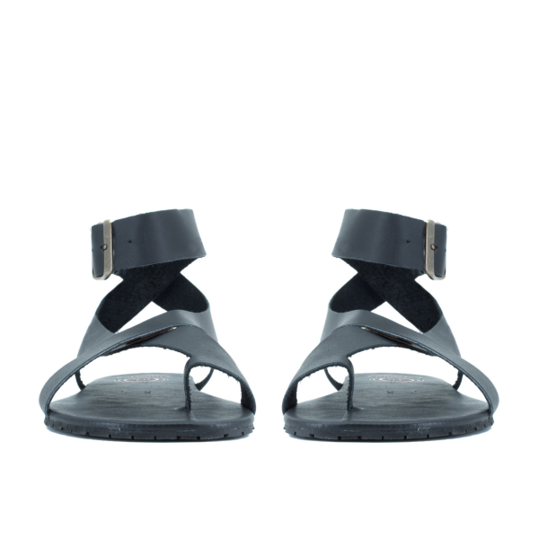 mukishoes sola plana sandalia pretas black ibiza