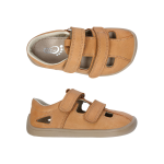 sandália bar3foot camel 3f