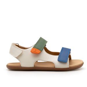 Sandálias Criança • TTJ • Explorer • Tapioca/ Blue Tang/ Salsa