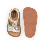 ttj hummingbird tapioca sandália flexivel barefoot