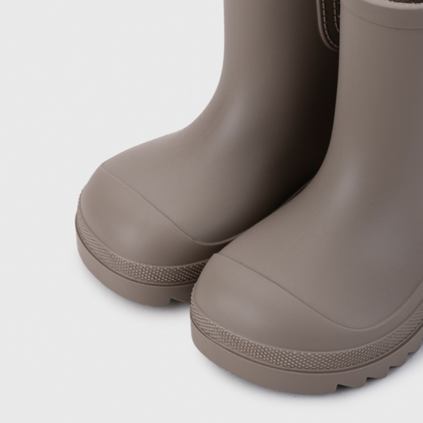 calçado chuva criança respeitador cor taupe castanho igor