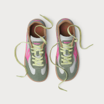 Lejan para adulto verde e rosa mint