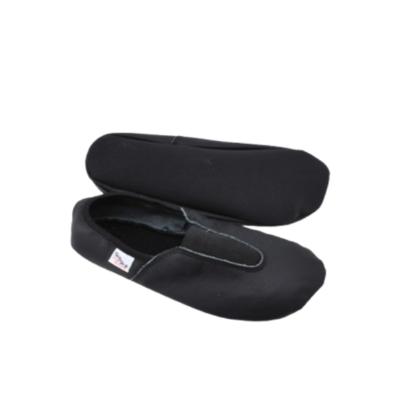 Sapatilhas barefoot de adolescente pretas