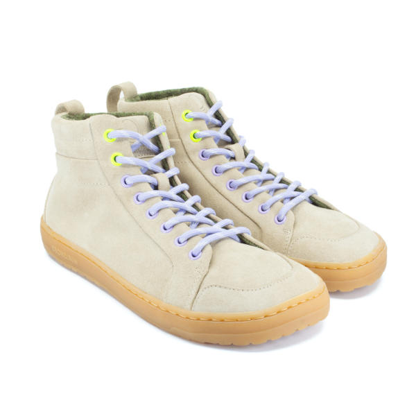 pax almond bota com atacadores e sola flexivel muki shoes aw25