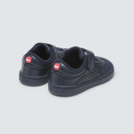 sapatilhas pele navy super confortáveis Lejancitos