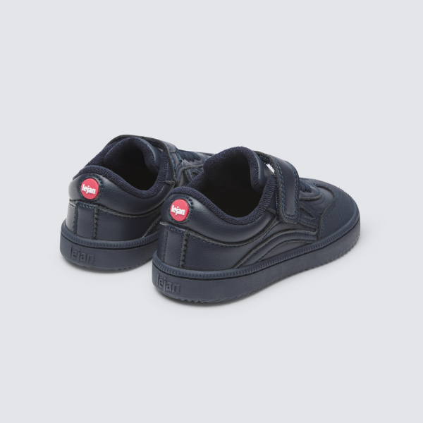 sapatilhas pele navy super confortáveis Lejancitos