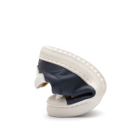 ténis para crianças azul escuro navy white volt tip toey joey