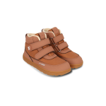 botas castanhas junior Zippu Kids – All Brown