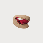 lejan criança barefoot vermelho