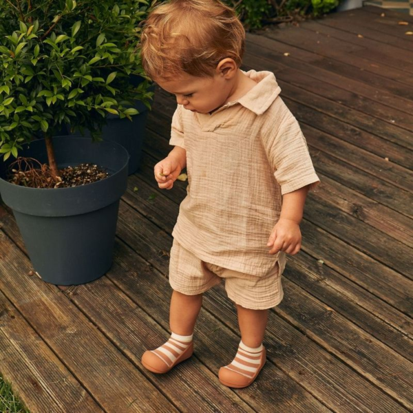 attipas stripe bric elásticas respeitadoras para bebés
