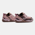 ténis de desporto mulher tundra marron castanho e rosa joma